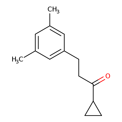 Cyclopropyl 2-(3,5-dimethylphenyl)ethyl ketone