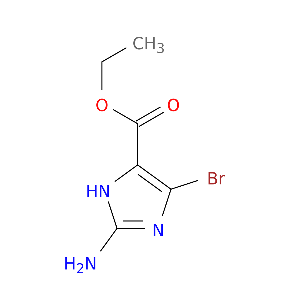 ethyl 2-amino-4-bromo-1H-imidazole-5-carboxylate