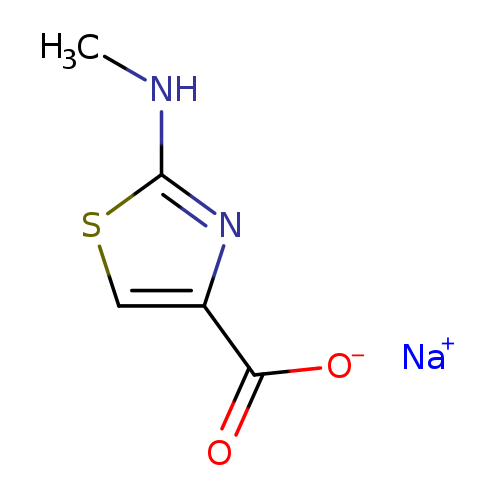 sodium2-(methylamino)-1,3-thiazole-4-carboxylate