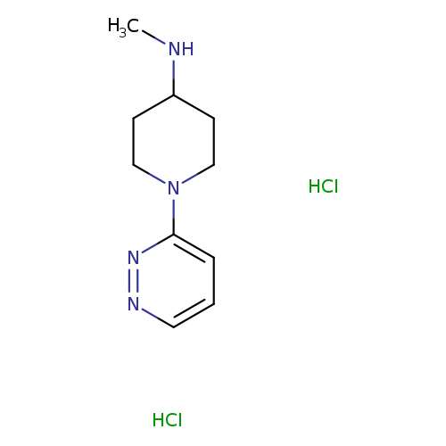 N-methyl-1-(pyridazin-3-yl)piperidin-4-amine dihydrochloride