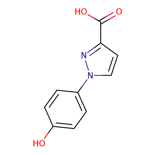 1-(4-hydroxyphenyl)-1H-pyrazole-3-carboxylicacid