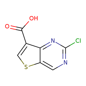 2-Chlorothieno[3,2-d]pyrimidine-7-carboxylic acid