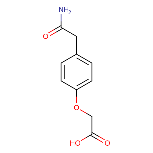 2-[4-(carbamoylmethyl)phenoxy]acetic acid