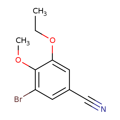 3-Bromo-5-ethoxy-4-methoxybenzonitrile