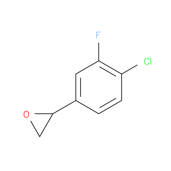 2-(4-chloro-3-fluorophenyl)oxirane