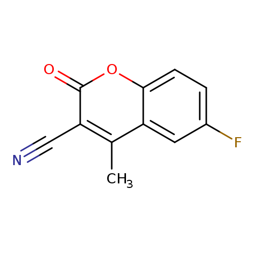 6-Fluoro-4-methyl-2-oxo-2H-chromene-3-carbonitrile