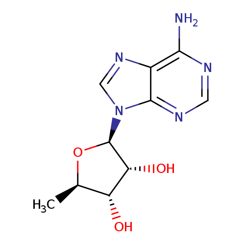 (2R,3R,4S,5R)-2-(6-Amino-9H-Purin-9-Yl)-5-Methyltetrahydrofuran-3,4-Diol