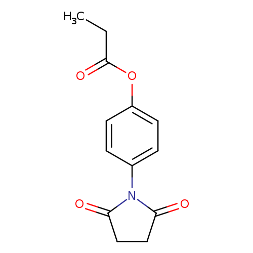 4-(2,5-dioxopyrrolidin-1-yl)phenyl propanoate