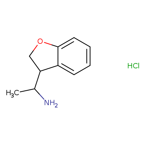 1-(2,3-dihydro-1-benzofuran-3-yl)ethan-1-amine hydrochloride