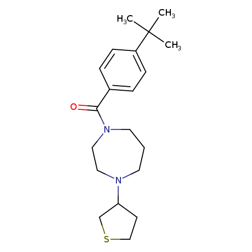 1-(4-tert-butylbenzoyl)-4-(thiolan-3-yl)-1,4-diazepane