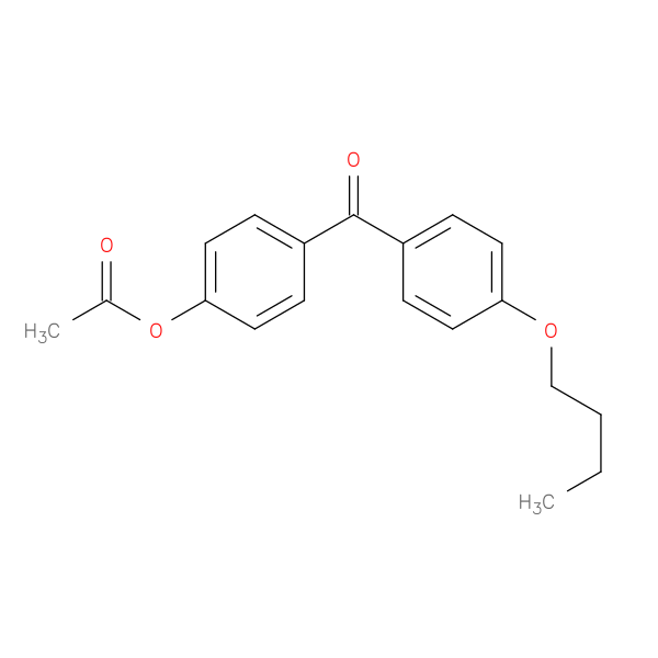 4-Acetoxy-4'-butoxybenzophenone