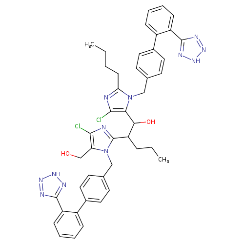 Losartan α-Butyl-losartan Aldehyde Adduct (Losartan Impurity)-