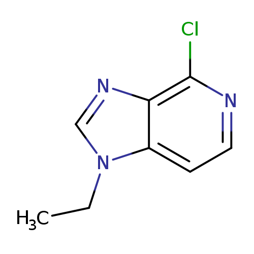 4-chloro-1-ethyl-1H-imidazo[4,5-c]pyridine