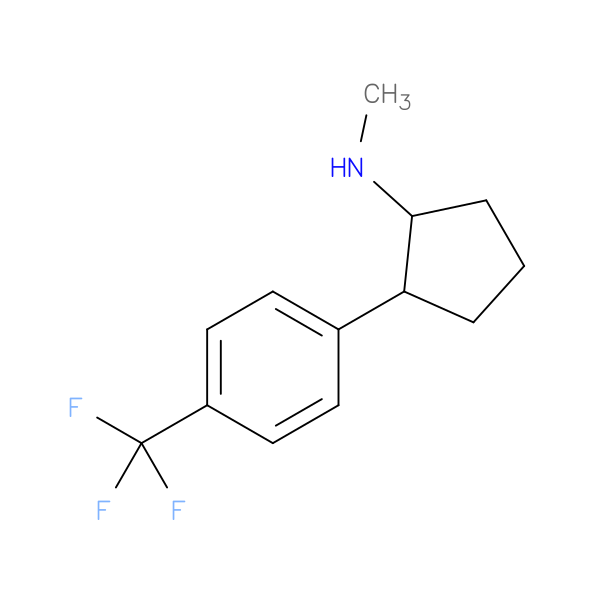N-methyl-2-[4-(trifluoromethyl)phenyl]cyclopentan-1-amine