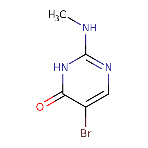 5-bromo-2-(methylamino)-3,4-dihydropyrimidin-4-one