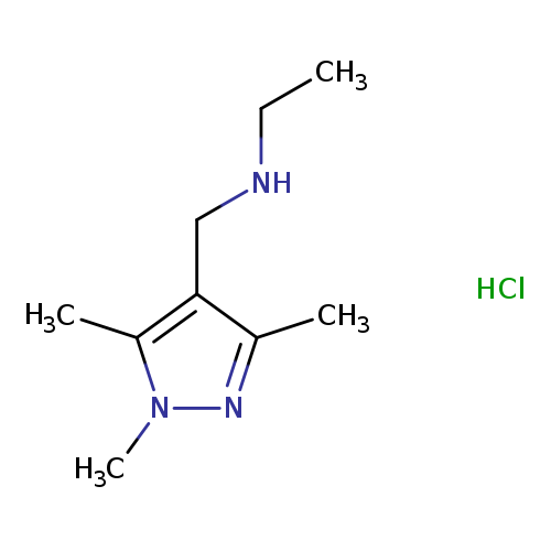 N-[(1,3,5-Trimethyl-1h-pyrazol-4-yl)methyl]ethanamine hydrochloride