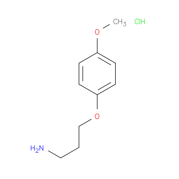 3-(4-Methoxyphenoxy)propan-1-amine, HCl