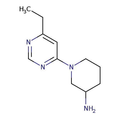 1-(6-ethylpyrimidin-4-yl)piperidin-3-amine