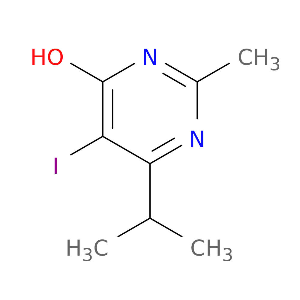 5-Iodo-6-isopropyl-2-methyl-pyrimidin-4-ol