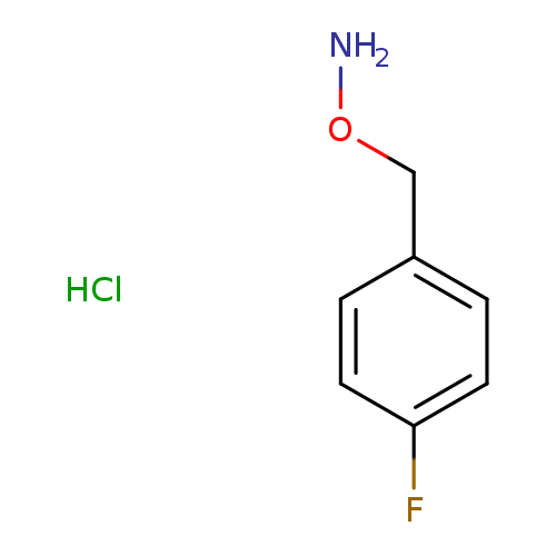 Hydroxylamine, O-[(4-fluorophenyl)methyl]-, hydrochloride (1:1)