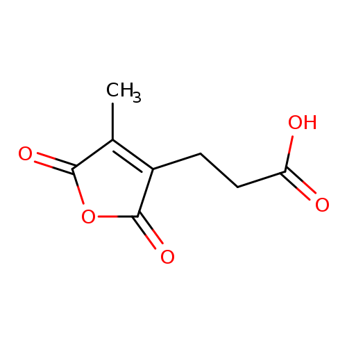 2,5-Dihydro-4-methyl-2,5-dioxo-3-furanpropanoic Acid