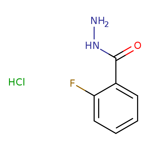 2-fluorobenzohydrazide hydrochloride