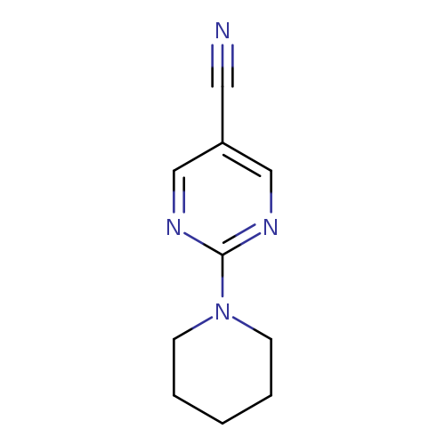 2-(1-Piperidinyl)-5-pyrimidinecarbonitrile