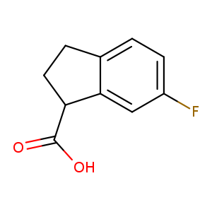 1H-Indene-1-carboxylic acid, 6-fluoro-2,3-dihydro-