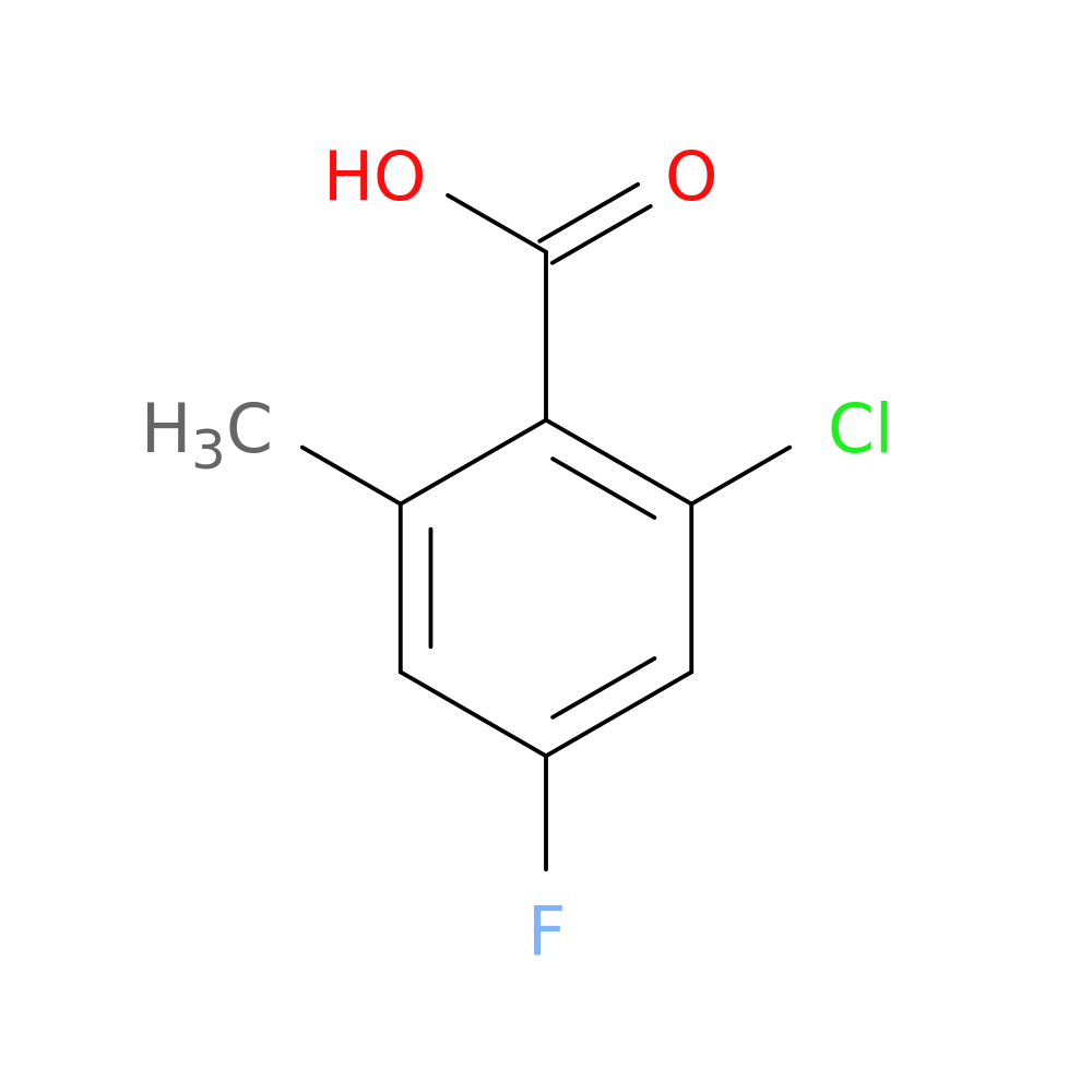 2-Chloro-4-fluoro-6-methylbenzoic acid