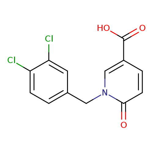 1-(3,4-DICHLOROBENZYL)-6-OXO-1,6-DIHYDRO-3-PYRIDINECARBOXYLIC ACID