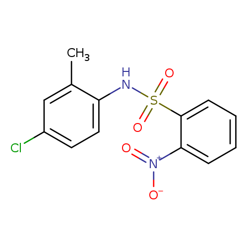 N-(4-chloro-2-methylphenyl)-2-nitrobenzenesulfonamide
