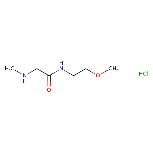 N-(2-Methoxyethyl)-2-(methylamino)acetamide hydrochloride