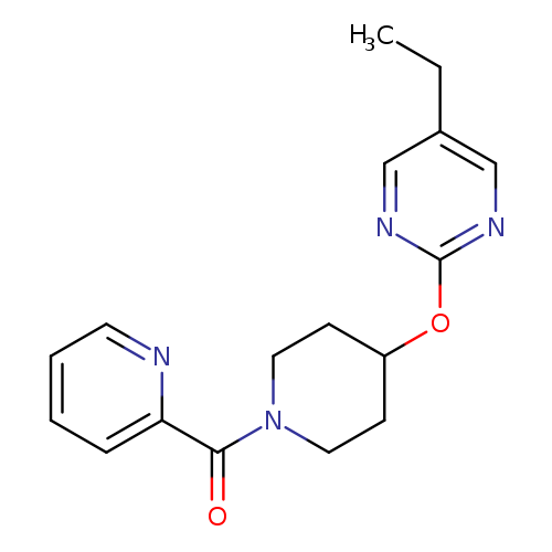 5-ethyl-2-{[1-(pyridine-2-carbonyl)piperidin-4-yl]oxy}pyrimidine