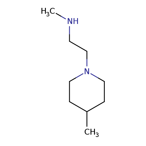 N-Methyl-2-(4-methylpiperidin-1-yl)ethanamine
