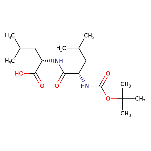 L-Leucine, N-[(1,1-dimethylethoxy)carbonyl]-L-leucyl-