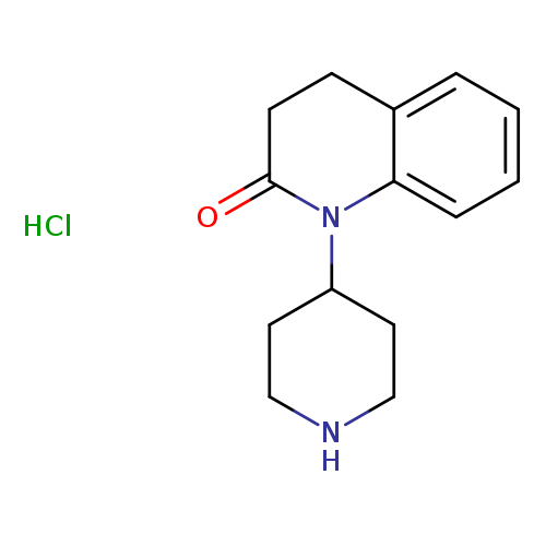 1-(4-piperidyl)-1,2,3,4-tetrahydro-2-quinolinone hydrochloride