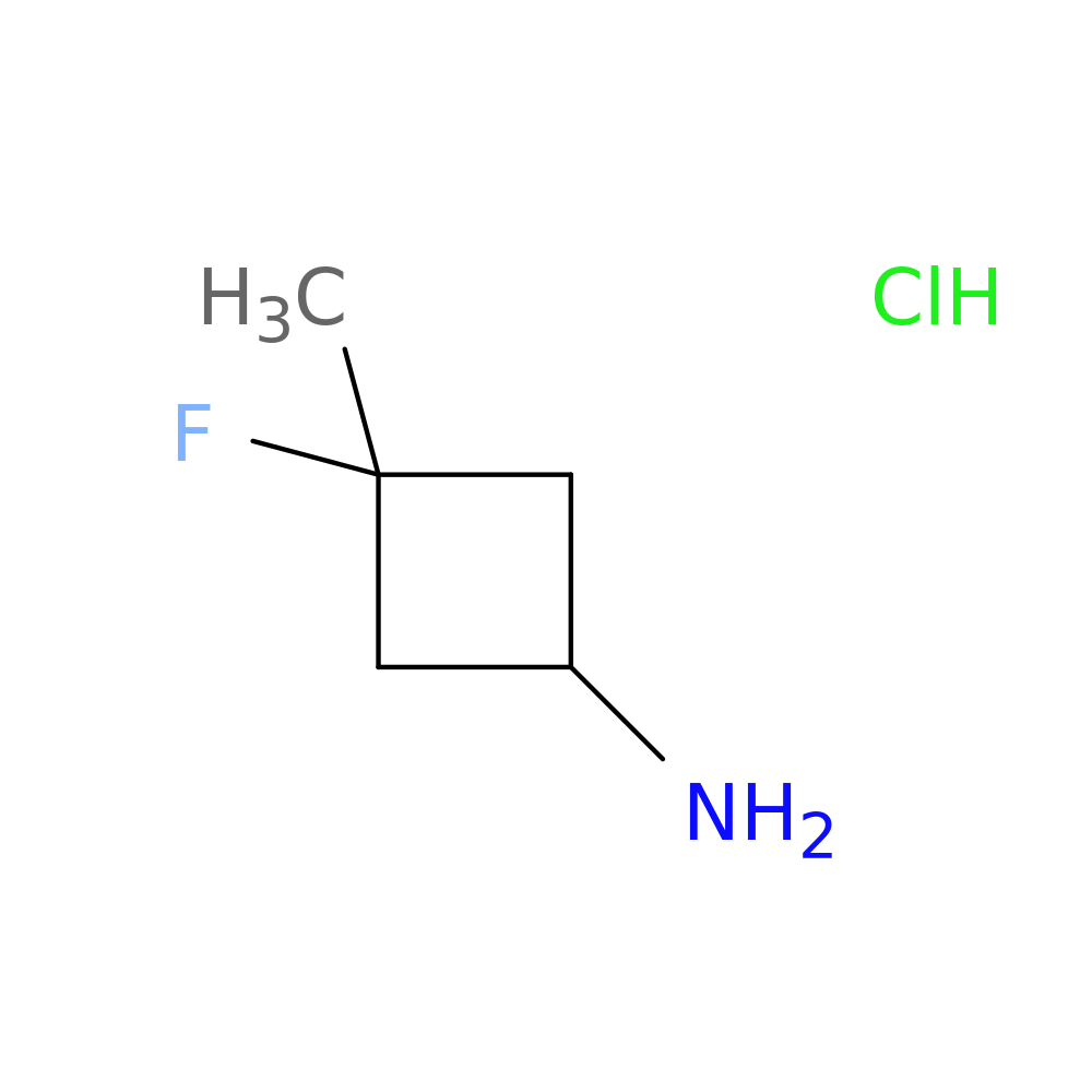 3-Fluoro-3-methylcyclobutanamine hydrochloride
