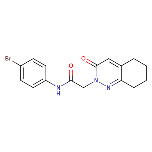 N-(4-bromophenyl)-2-(3-oxo-2,3,5,6,7,8-hexahydrocinnolin-2-yl)acetamide