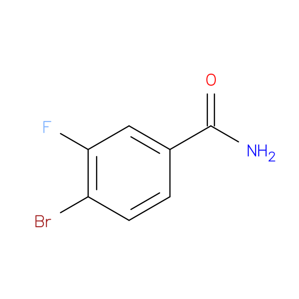 4-Bromo-3-fluorobenzamide