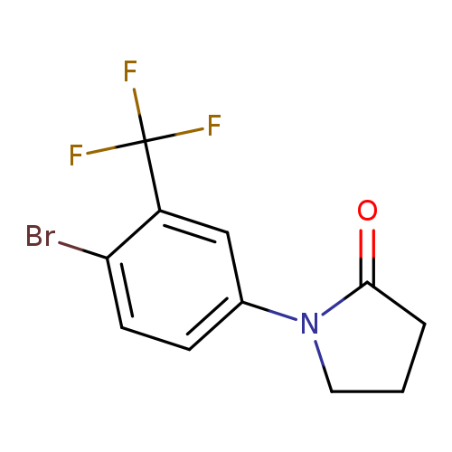 1-(4-Bromo-3-trifluoromethylphenyl)pyrrolidin-2-one
