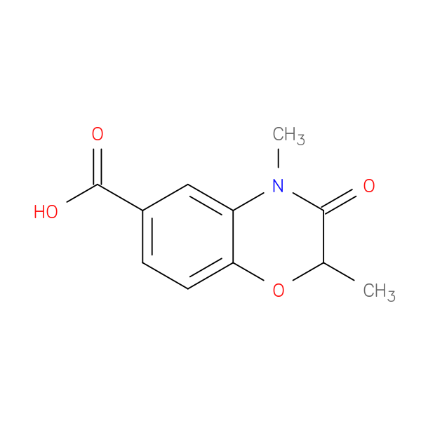 2,4-Dimethyl-3-oxo-3,4-dihydro-2H-benzo[b][1,4]oxazine-6-carboxylic acid