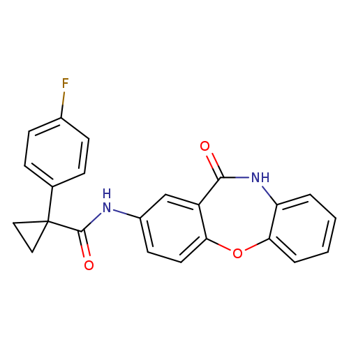 1-(4-fluorophenyl)-N-{10-oxo-2-oxa-9-azatricyclo[9.4.0.0^{3,8}]pentadeca-1(11),3(8),4,6,12,14-hexaen-13-yl}cyclopropane-1-carboxamide