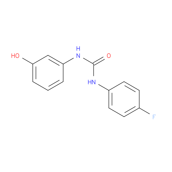 1-(4-fluorophenyl)-3-(3-hydroxyphenyl)urea