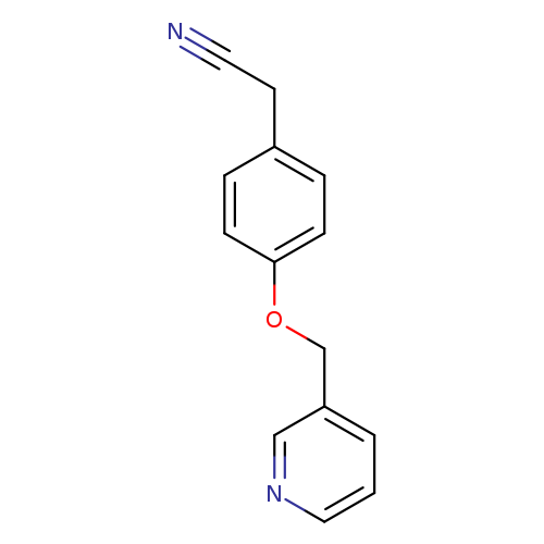 2-[4-(pyridin-3-ylmethoxy)phenyl]acetonitrile