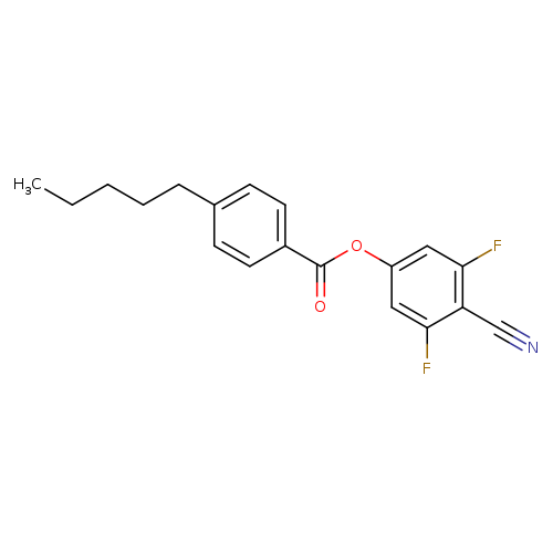 Benzoic acid, 4-pentyl-, 4-cyano-3,5-difluorophenyl ester