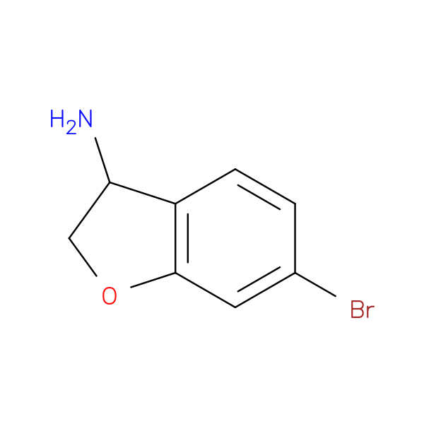 6-Bromo-2,3-dihydro-3-benzofuranamine