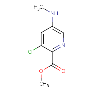 Methyl 3-chloro-5-(methylamino)picolinate