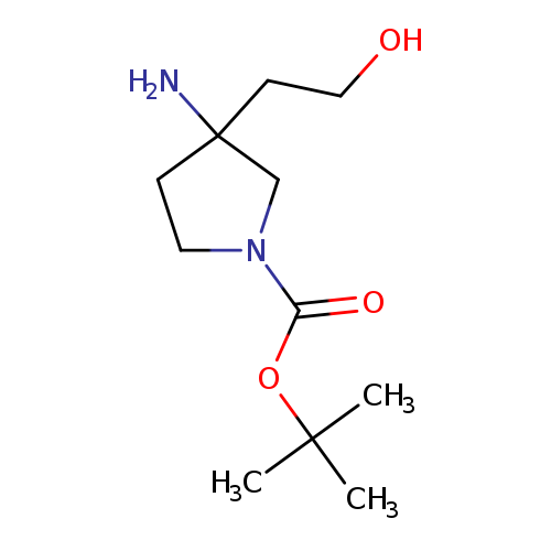 Tert-Butyl 3-Amino-3-(2-Hydroxyethyl)Pyrrolidine-1-Carboxylate