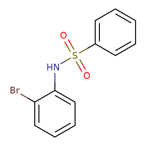 N-(2-bromophenyl)benzenesulfonamide