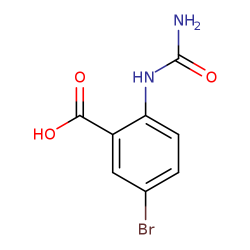 5-bromo-2-(carbamoylamino)benzoic acid
